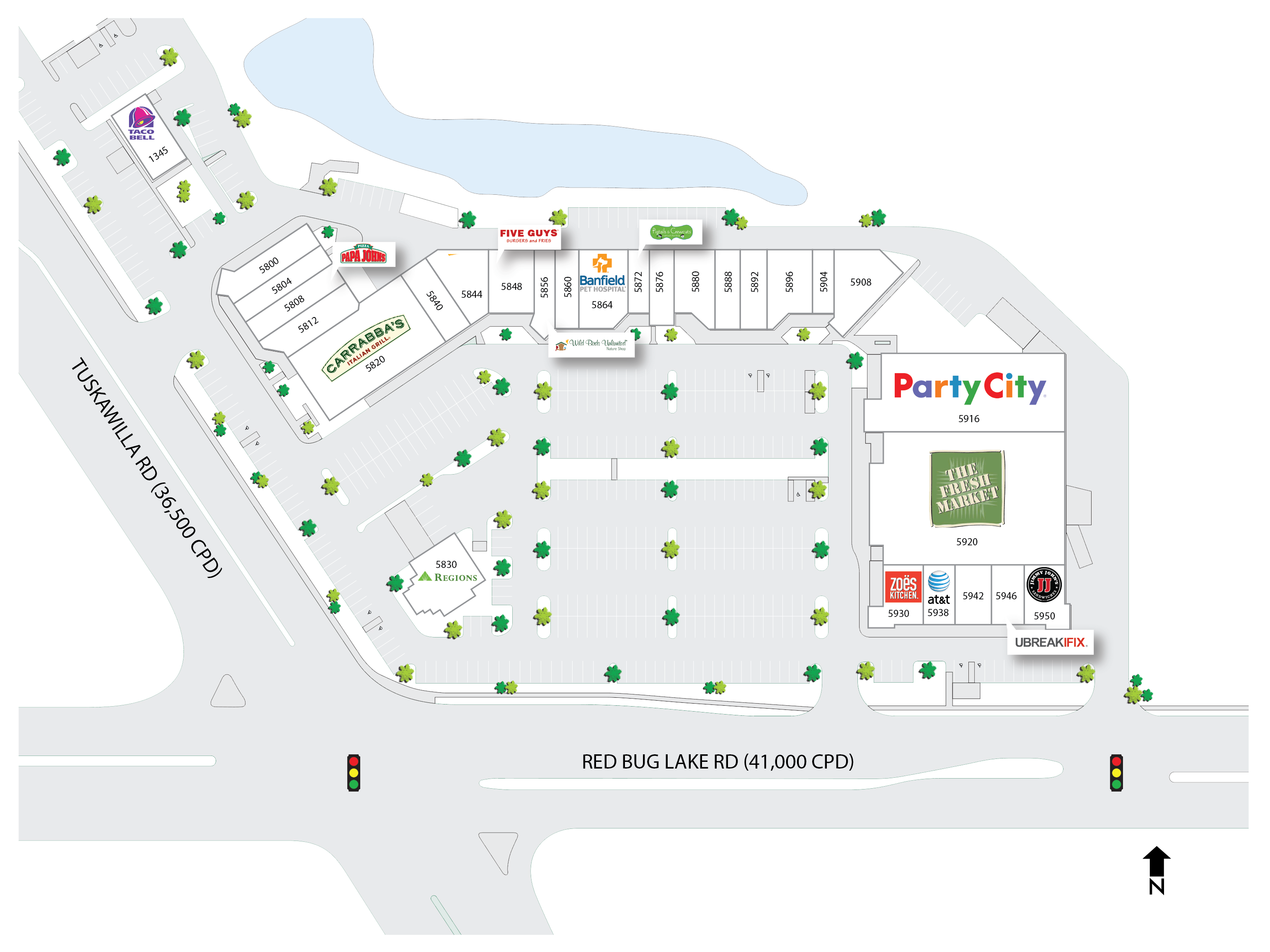 Red Willow Plaza - Site Plan